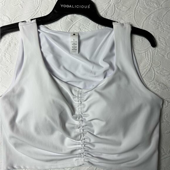 NWT Yogalicious White Set Size Large - Picture 5 of 8